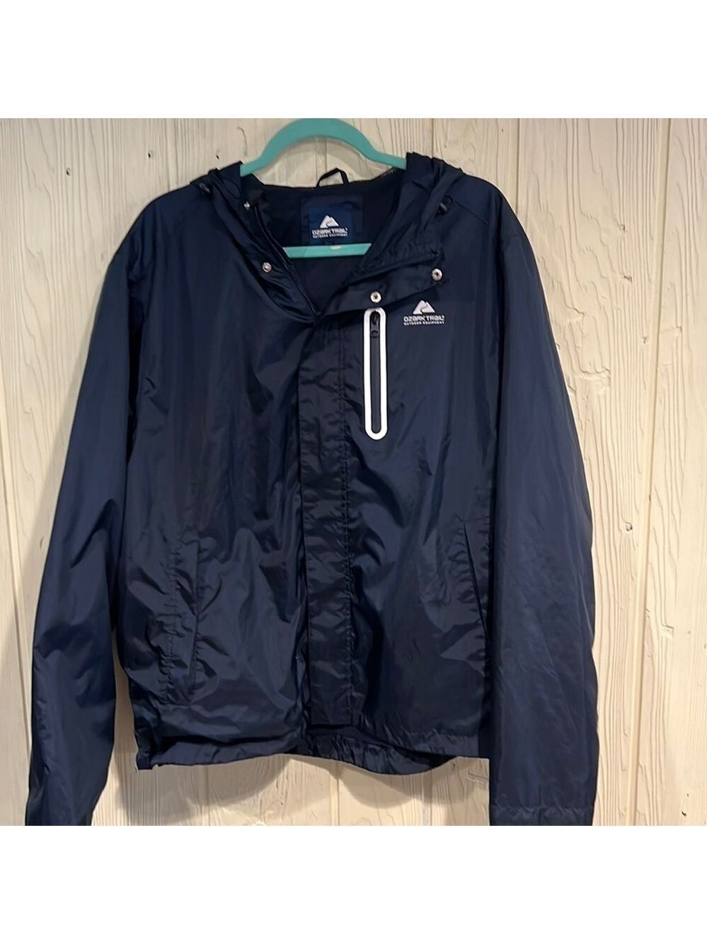 Ozark Trail Outdoor Equipment Men’s Navy Hooded Jacket
